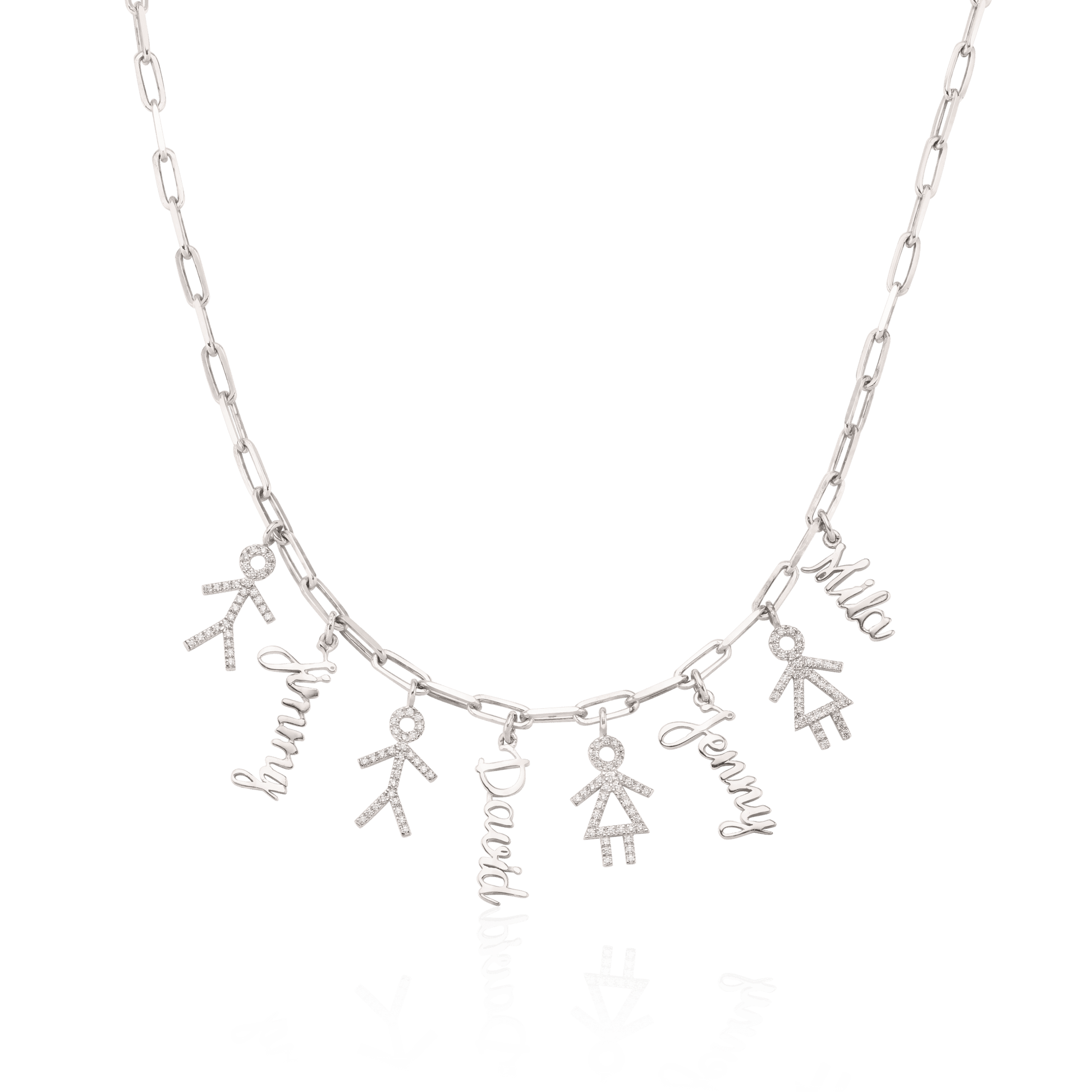 Kith & Kin Necklace - 18K Rose Vermeil Necklaces Gold Vermeil 