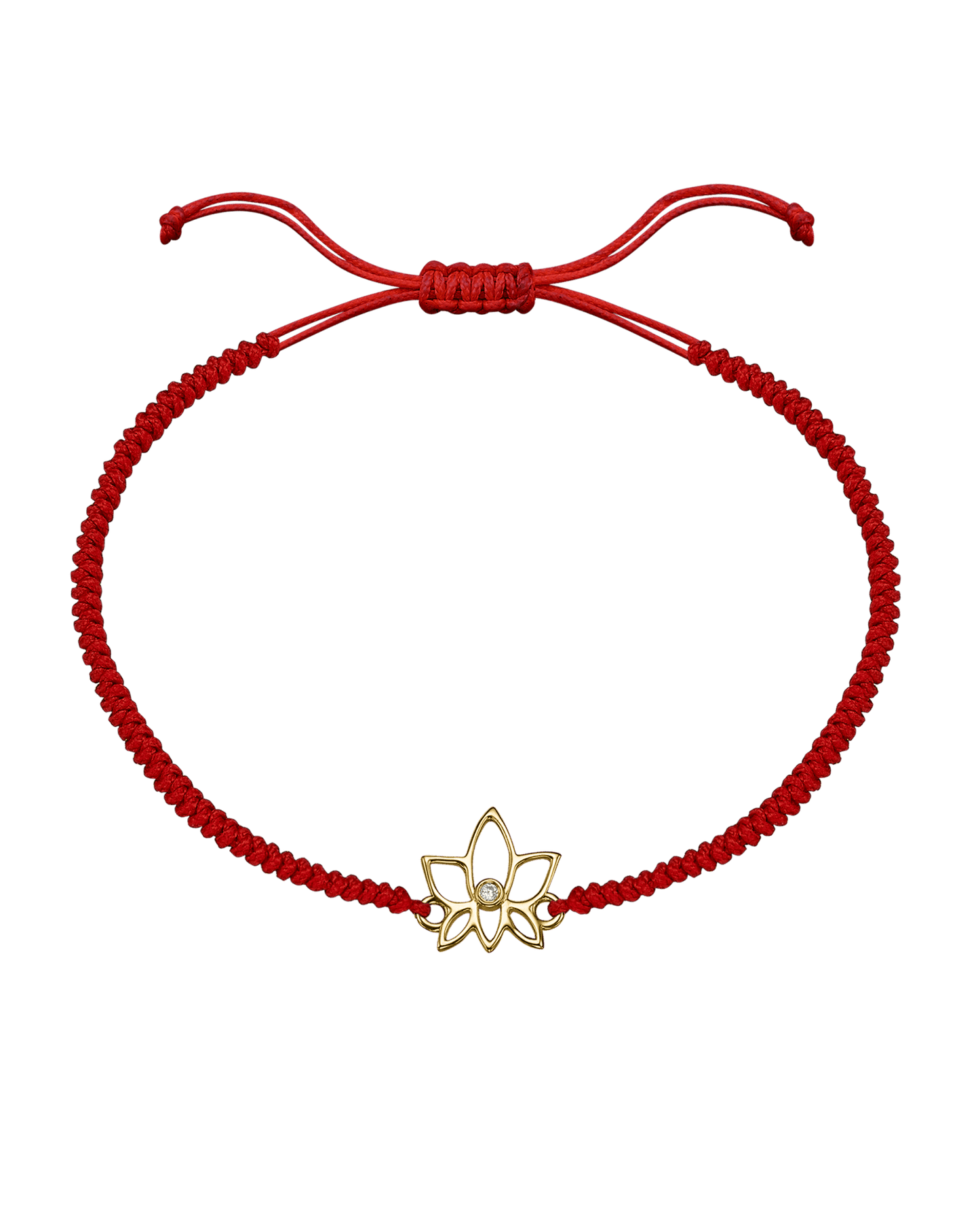 Lotus Flower [RED] - 18K Gold Vermeil Bracelets magal-dev 