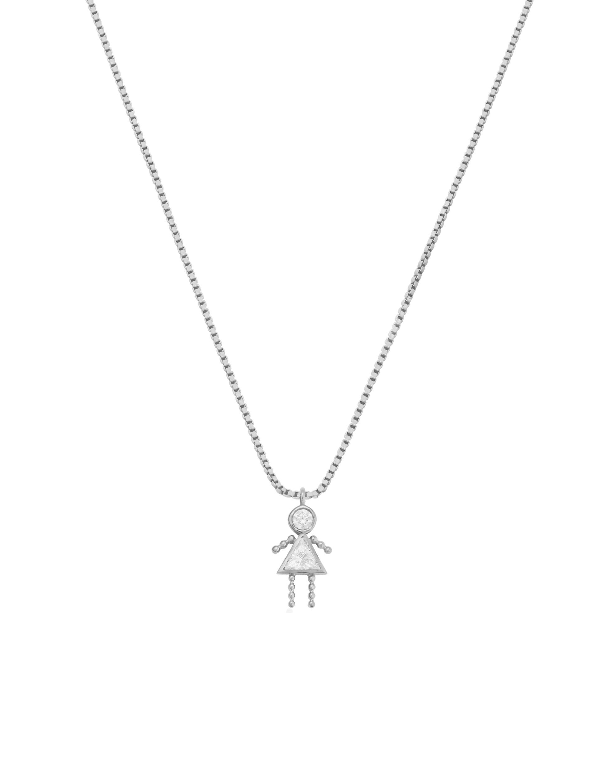 Single Mini Me Necklace - 925 Sterling Silver Necklaces magal-dev 