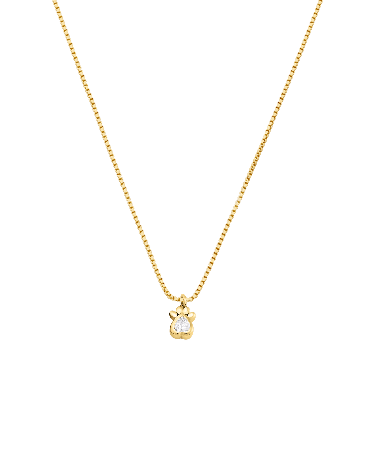 Single Mini Me Necklace - 18K Gold Vermeil Necklaces magal-dev 
