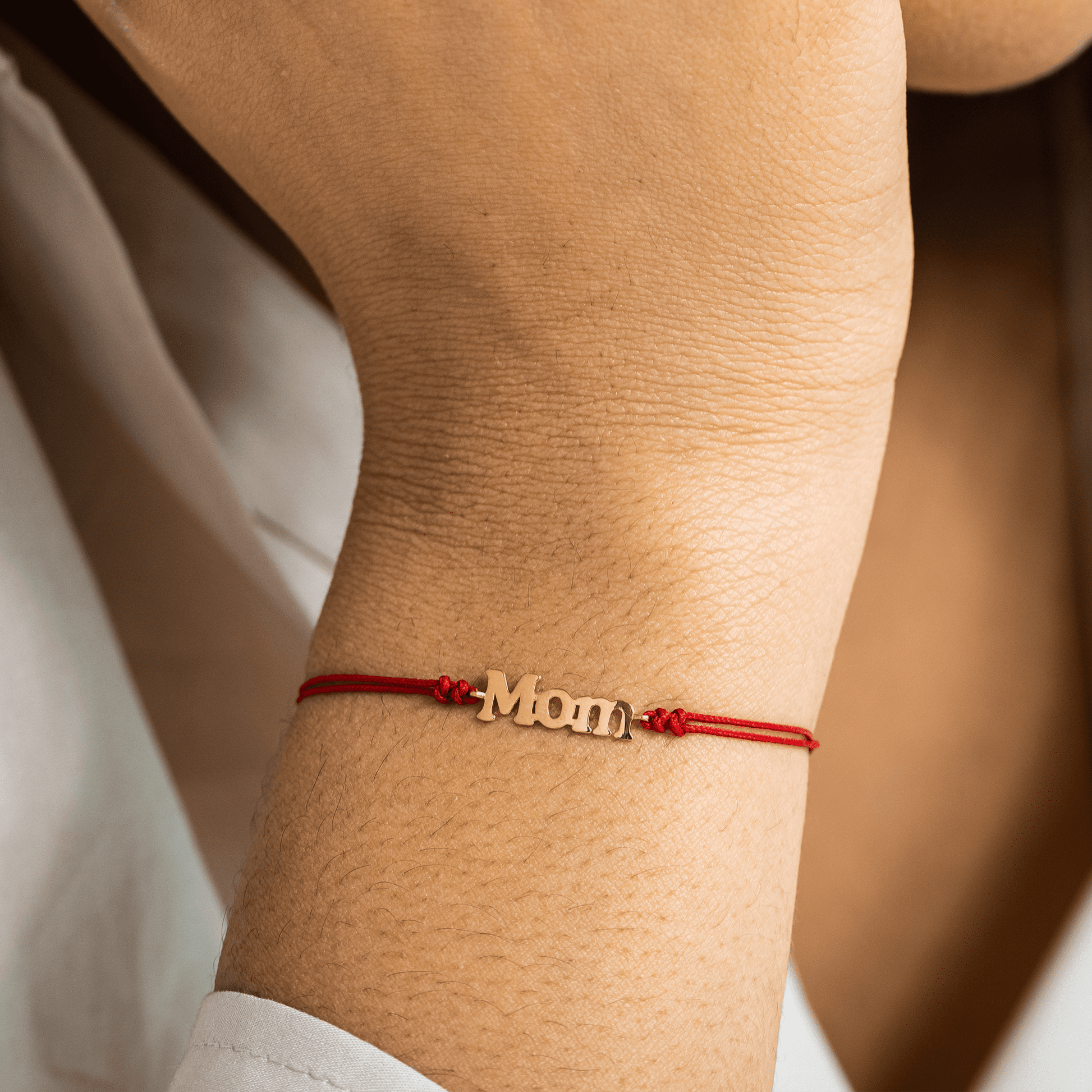 Mom String of Love - 14K Rose Gold Bracelets magal-dev 