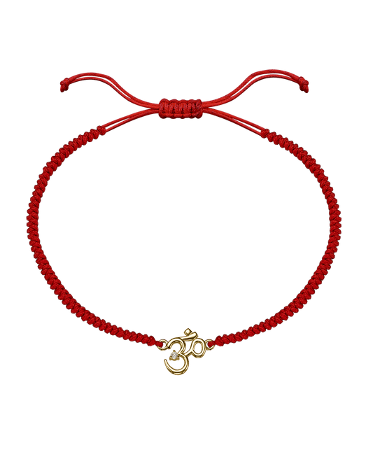 Om [RED] - 18K Gold Vermeil Bracelets magal-dev 