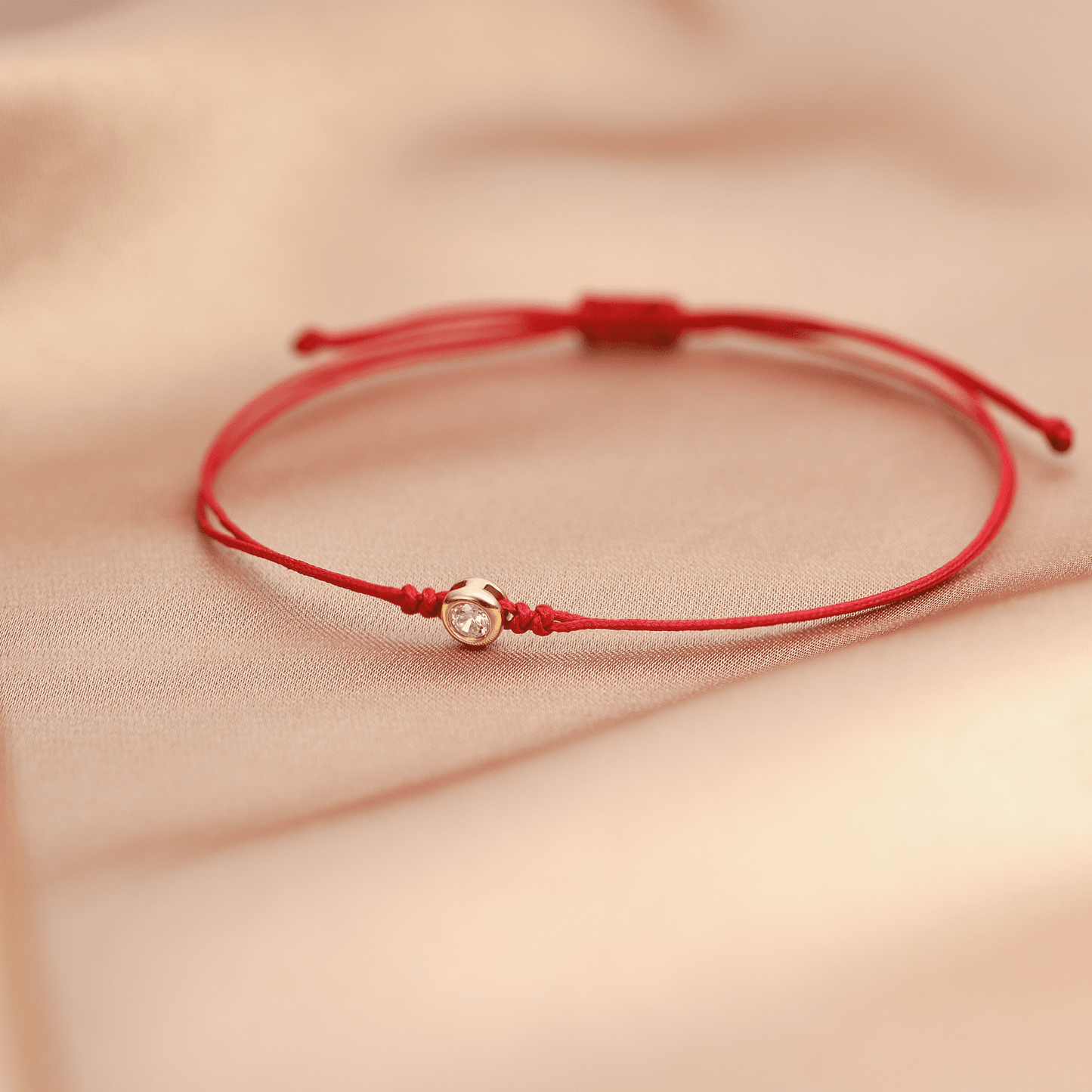 The Classic String of Love - 14K White Gold Bracelets 14K Solid Gold 