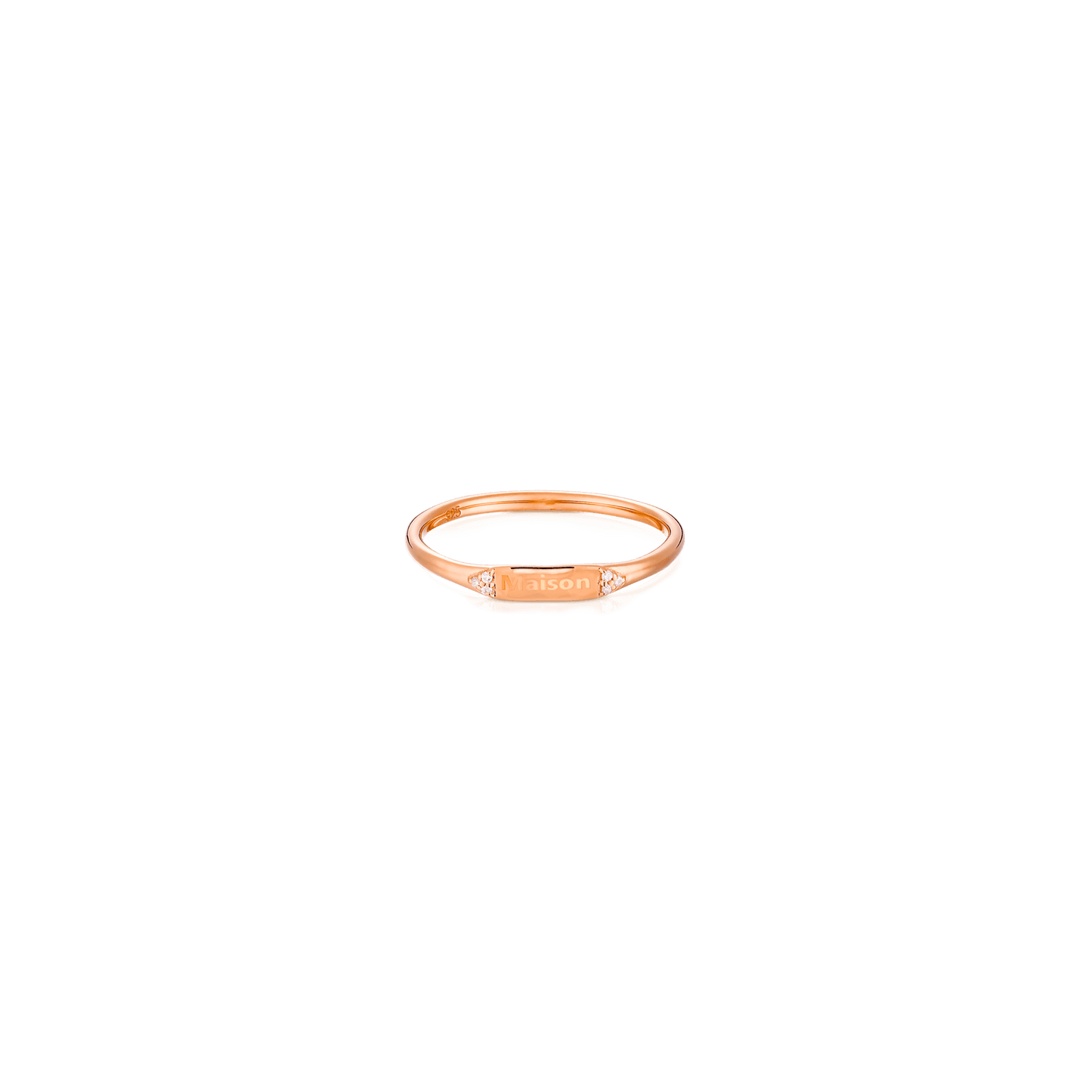 The Maison Ring - 18K Rose Vermeil Rings magal-dev US 4 