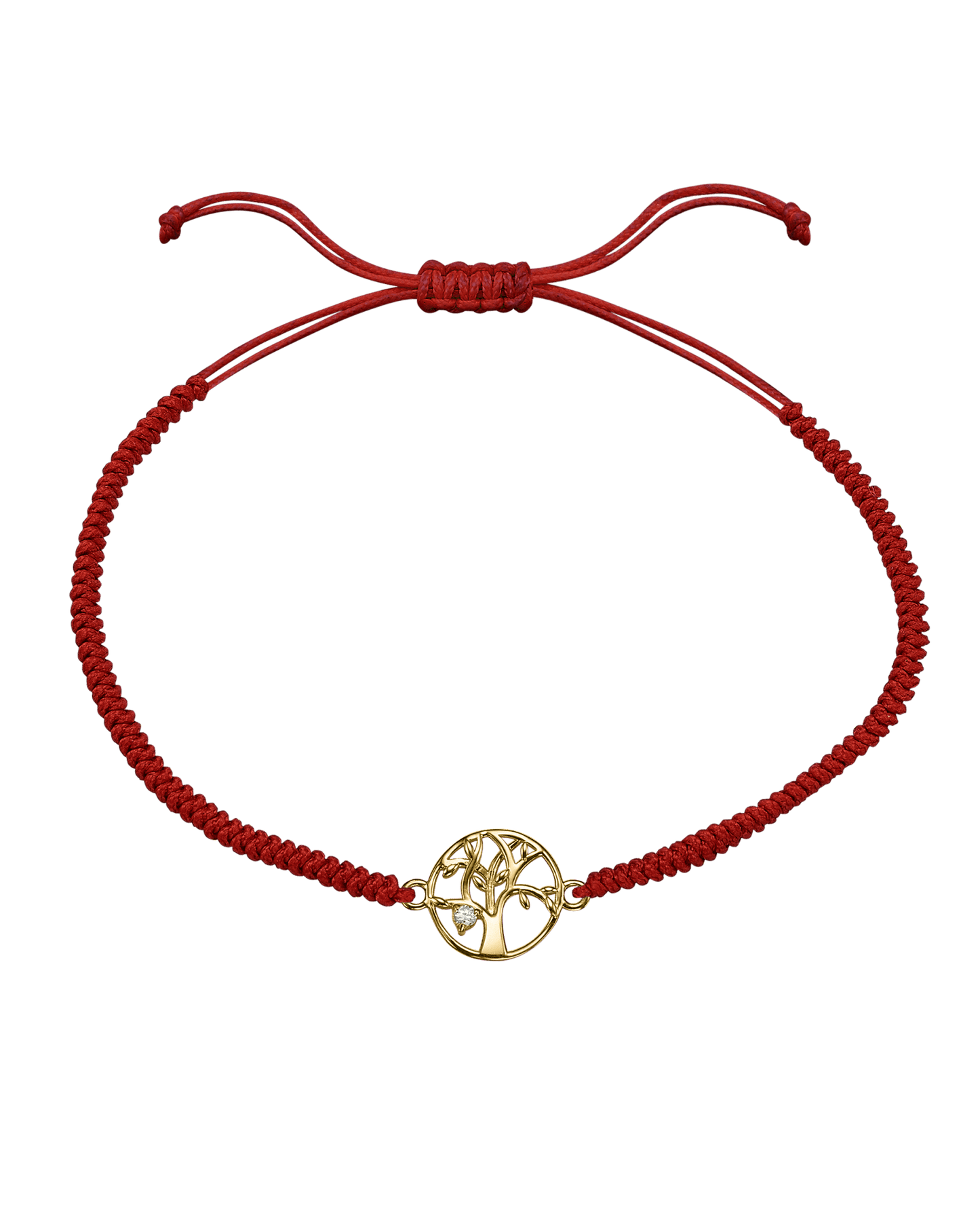 Tree of Life [RED] - 14K Yellow Gold Bracelet magal-dev 